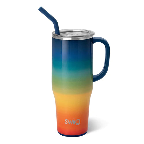 Swig Drinkware in Retro Rainbow