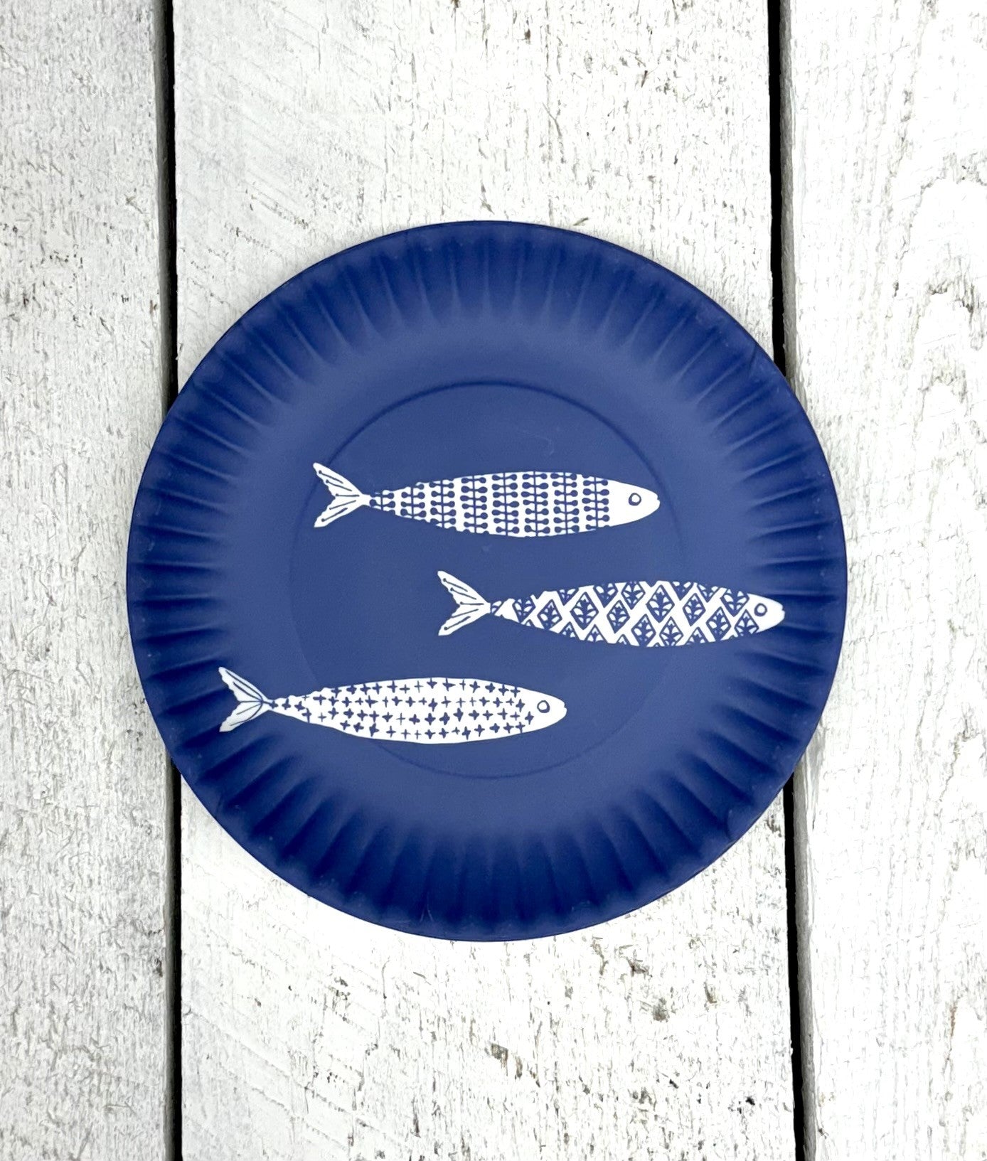 School of Fish Melamine "Paper" Plate