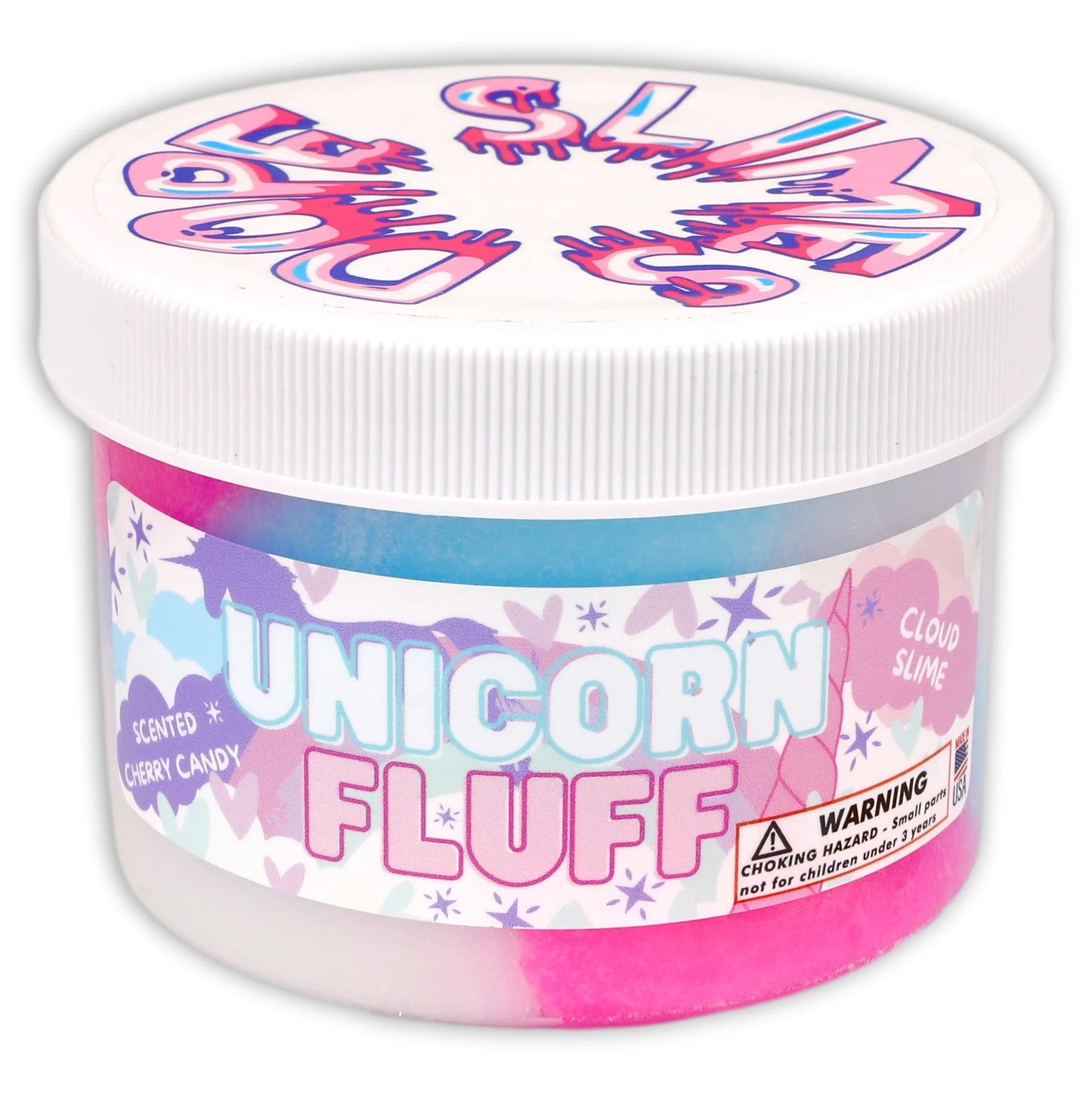 Unicorn Fluff Slime