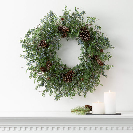 Juniper Berry & Cedar Botanical Wreath