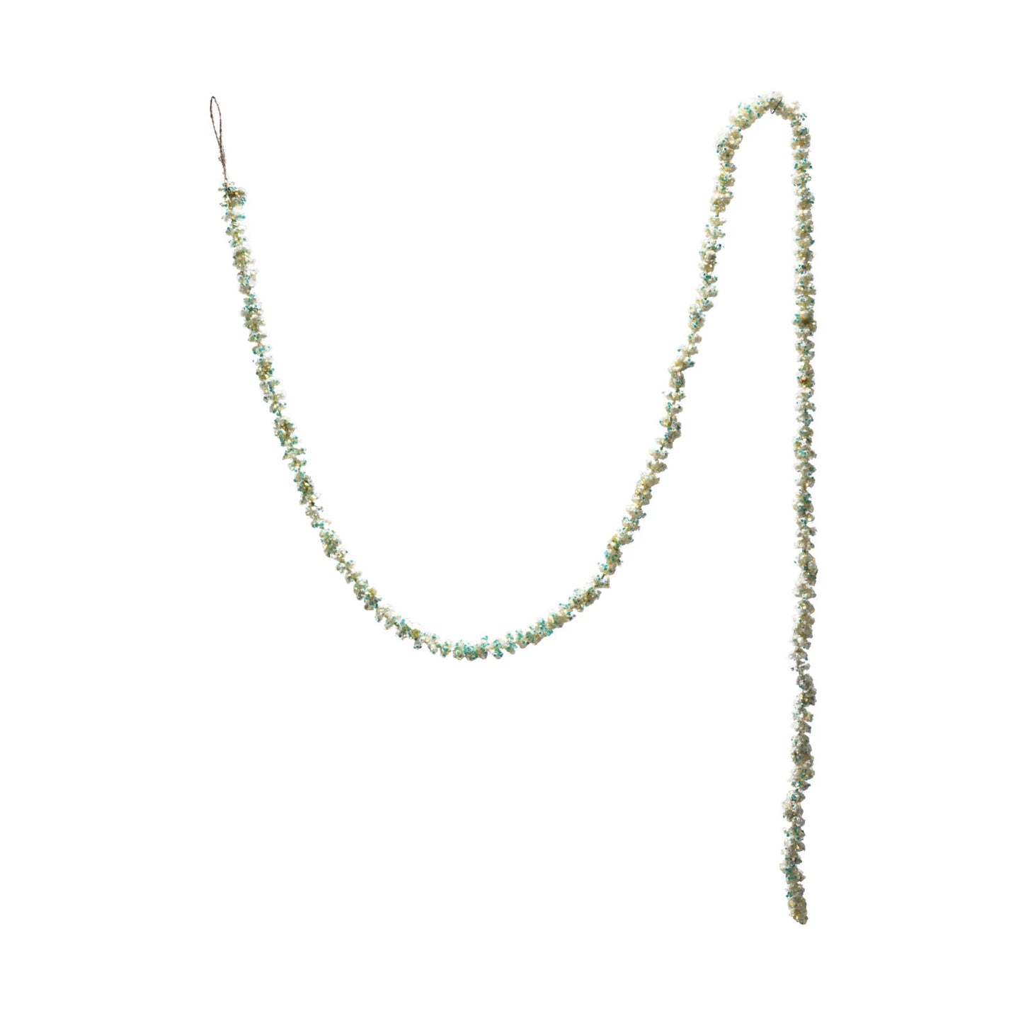 72"L Foam Garland with Iridescent Glitter, Multi Color