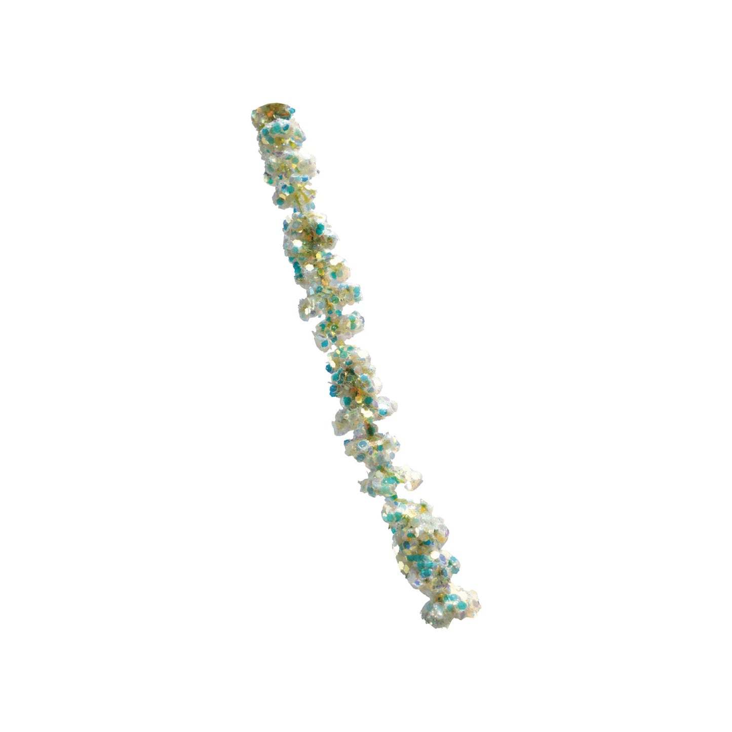 72"L Foam Garland with Iridescent Glitter, Multi Color