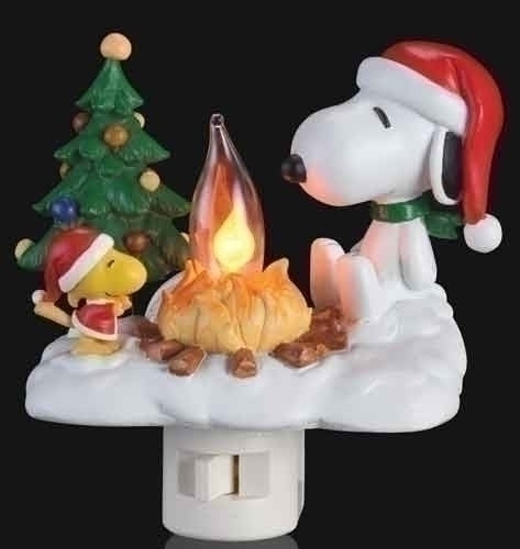 Snoopy Campfire Night Light