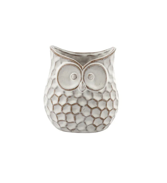 Antique Owl Container