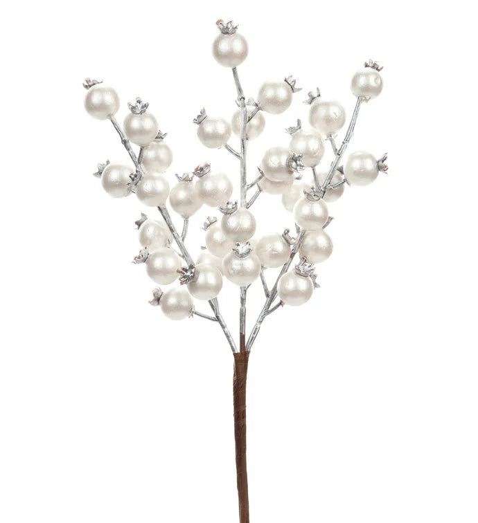 Pearl White Berry Spike Pick