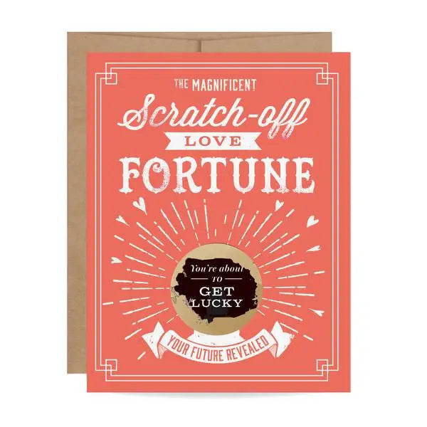 Get Lucky Fortune Scratch-Off Card