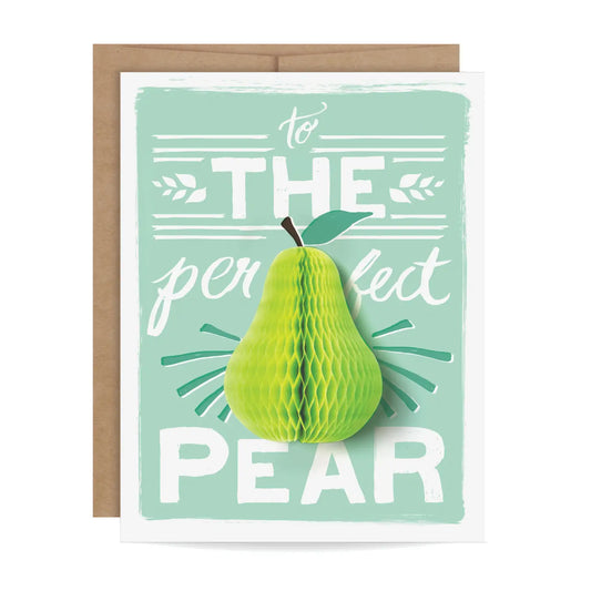 Wedding Pear Pop-up Card