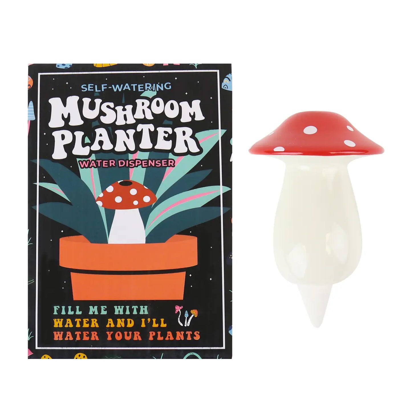 Mushroom Planter Water Dispenser