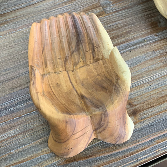 Hand Shaped Wooden Bowl